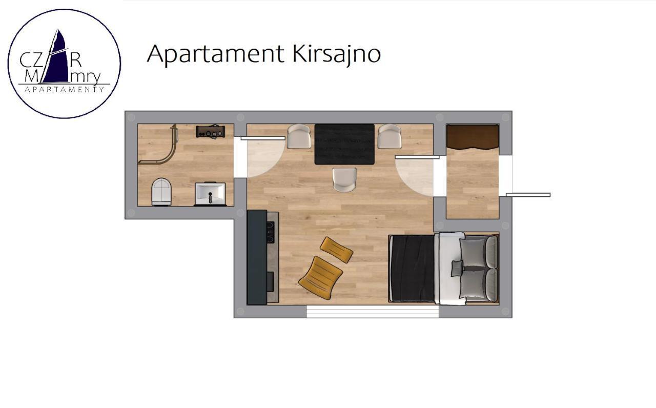 Czar Mamry Apartamenty Węgorzewo Szoba fotó